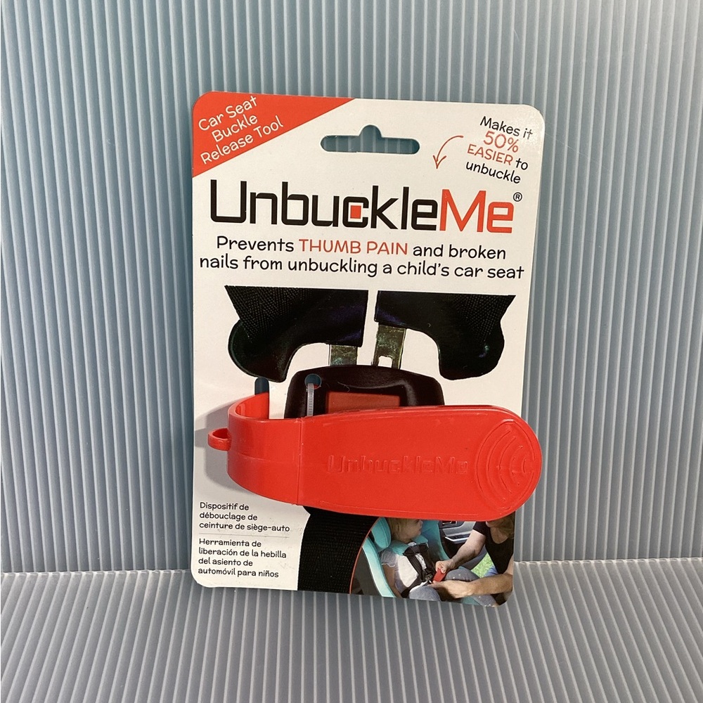 UnbuckleMe Red - Car Seat Buckle Release Tool